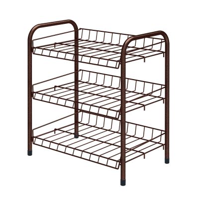 Этажерка для обуви ЭТ4/А МЕДНЫЙ АНТИК (460*280*520) (1)