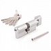 ABUS KD6N 80мм. (40/K40) кл./верт. Цилиндровый механизм 5 кл. (никель) /10 (Германия)