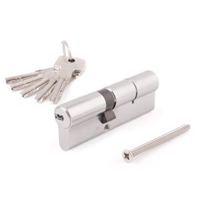 ABUS D6N 110мм. (50/60) кл./кл. Цилиндровый механизм 5 кл. (никель) /10 (Германия)