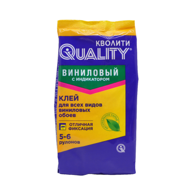 Клей обойный Quality виниловый ИНДИКАТОР 200 г (30)