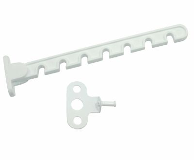 Ограничитель открывания окна L-165мм
 пластмас. белый Кунгур  (50)