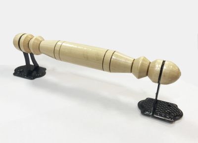 Новгород ручка-скоба РС-200-2-0-ТР-05 (дерево) круглая.(60)