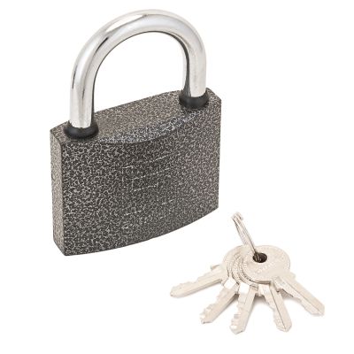 ВС Аллюр ВС1Ч-375 замок навесной д.10мм. полимер 5кл.  (6/24)