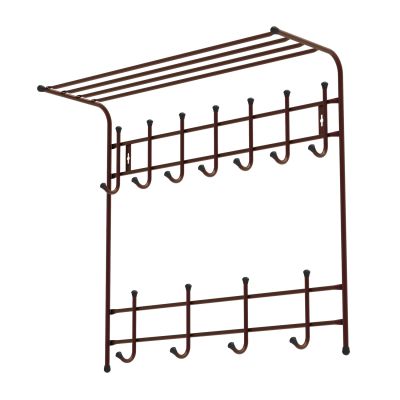 Вешалка настенная ВПТ11 (медный антик) 740х745х255 (5)