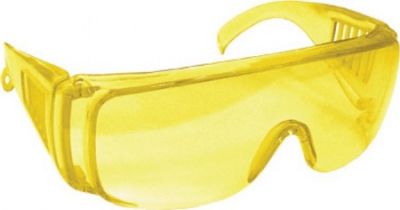Очки защитные желтые с дужками /FIT