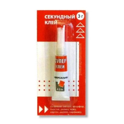 Клей Супер 3гр (12/288)  А.Д.М.